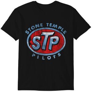 Stone Temple Pilots STP Logo Shirt, Rock Band Tee Vintage Rock Concert Shirt 79